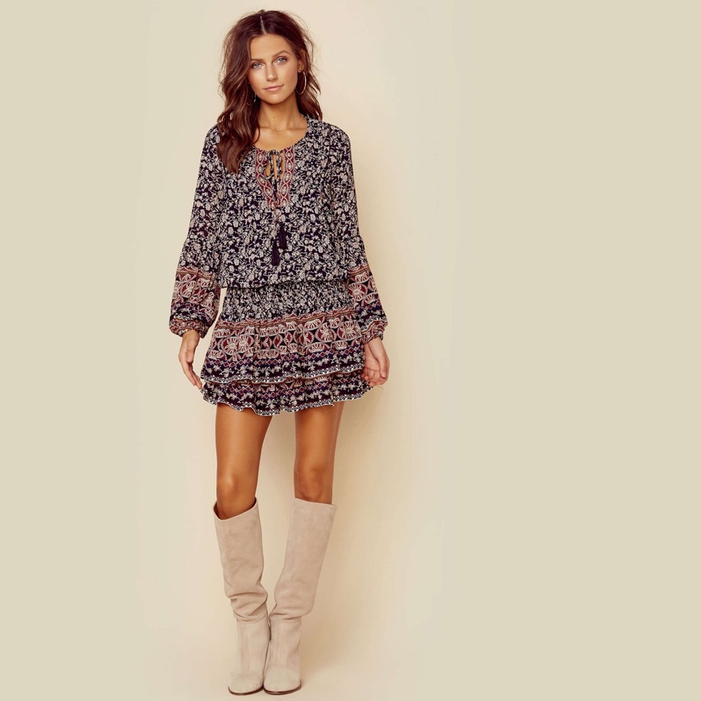 ASTR the Label Stella Smocked Dress - Picture 1 of 8
